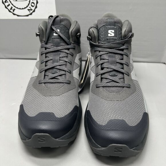 Salomon Elixir Activ Mid Grx Magnet/Phantom/Sharkskin Hiking 474568 Men Sz 9 NEW main image 11
